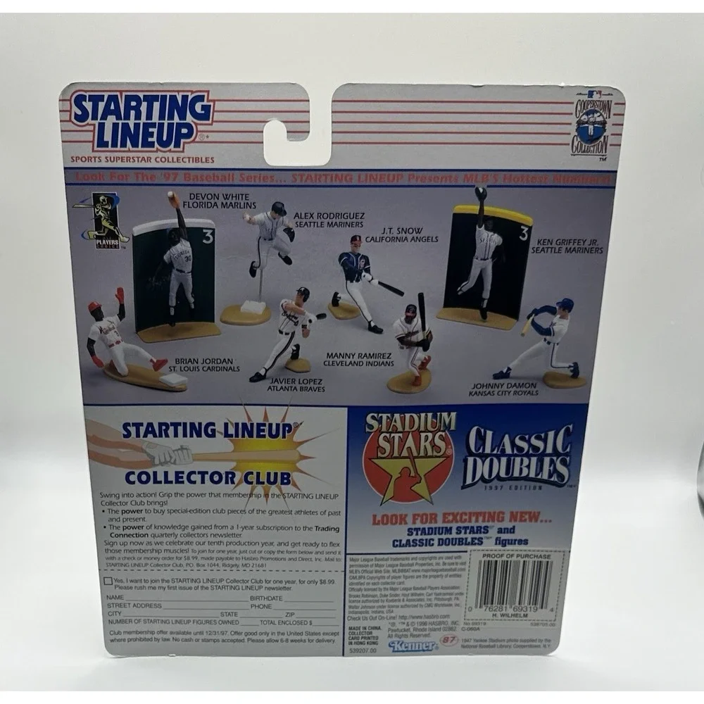 Hoyt Wilhelm 1997 Starting Lineup Cooperstown Collection Chicago White Sox